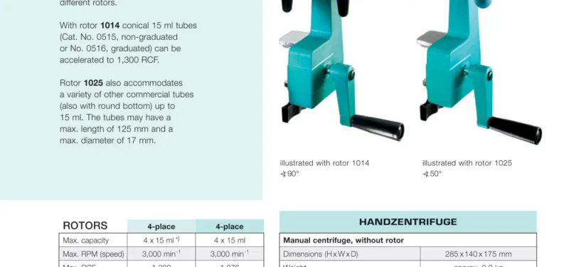 Hettich Handzentrifuge b 1 brosure_handzentrifuge_b